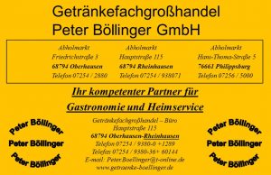 Getränkefachgroßhandel Peter Böllinger GmbH
