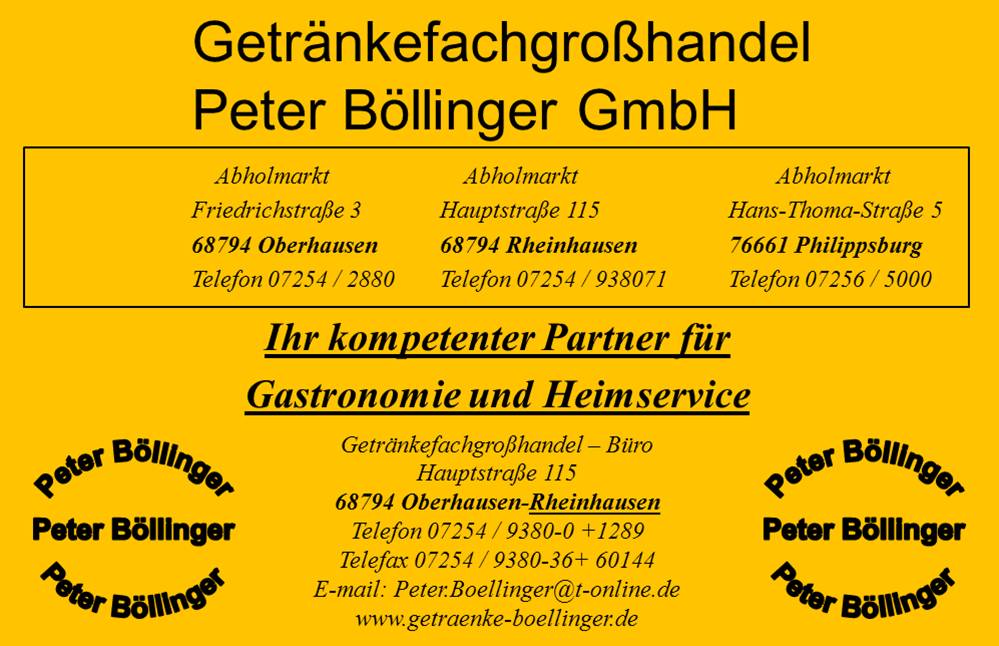 Getränkefachgroßhandel Peter Böllinger GmbH